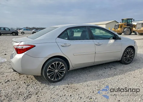 2016 Toyota Corolla L из США, поврежденный, VIN 2T1BURHE0GC491381